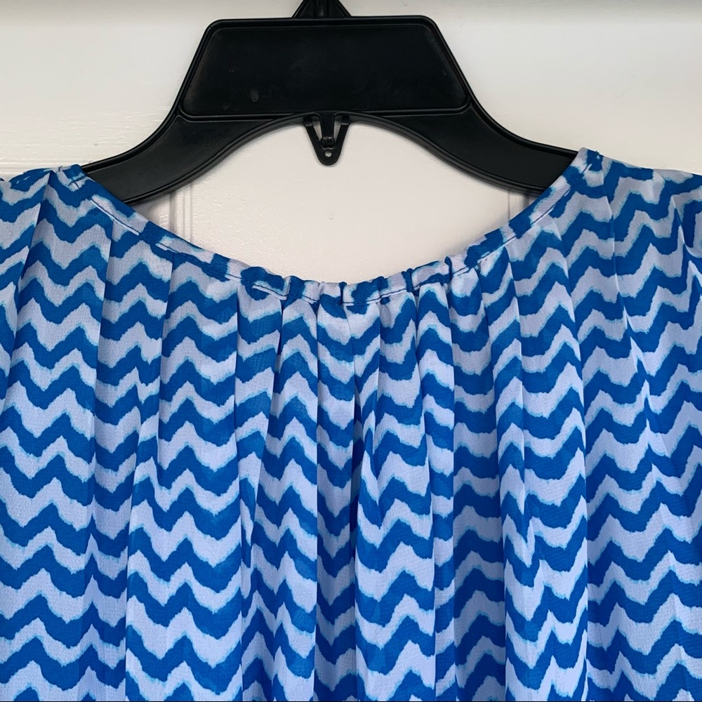 •Epic Threads• Girls Flowy Chevron Dress - Size Lg - Picture 6 of 7